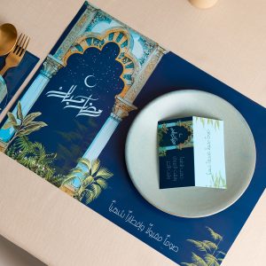 qaser table placemat paper - 12 pcs of placemats