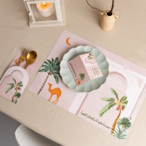 12 pcs - arab desert table paper