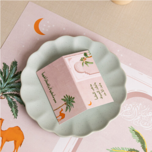 desert Table tent Cards (6 pcs)