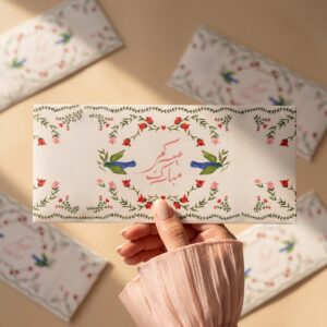 Spring Bird Eidiya Envelopes Set of 6