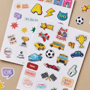 Back to school Label Stickers (2 sheets A4)