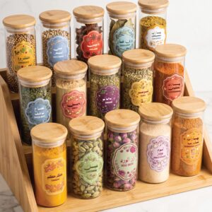 Spices Label Stickers